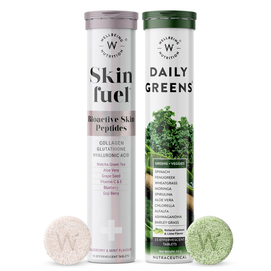 Wellbeing Nutrition Daily Greens | Wholefood Multivitamins with Vitamin C, Zinc,