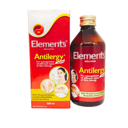 Kirti Health Care Antilergy Liquid | 100% Natural Herbal Wellness Liquid Blend for Daily Routine Support and Everyday Use Formula 200 ml