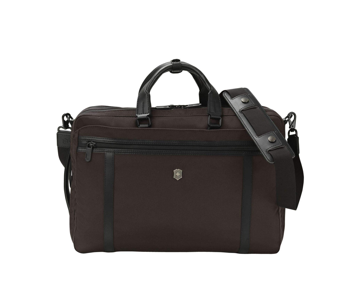 Victorinox Unisex Werks Professional 2.0, 2-Way Carry Laptop Bag (Dark Earth), Brown