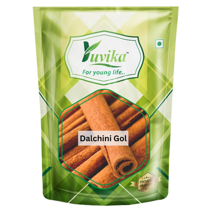 YUVIKA Dalchini GOL (Cigar Quality) - Cinnamomum Zeylanicum - Cinnamon Sticks (2