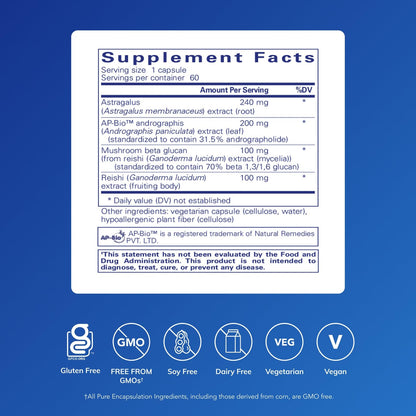 Pure Encapsulations - Innate Immune Support - Respiratory and Immune Function* - 60 Capsules