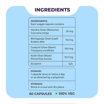Nisarga Herbs Livosone Remove Toxins & Supports Healthy Liver Function,- image 2