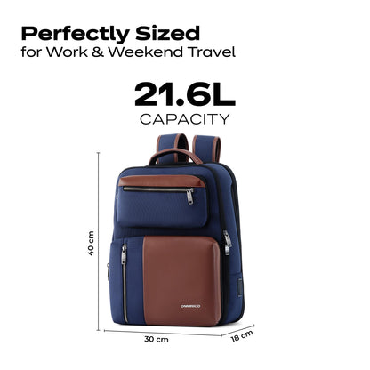 ONNIRICO Summit Ascent 3-in-1 Laptop Backpack for Men, 21.6L Convertibl- image 3