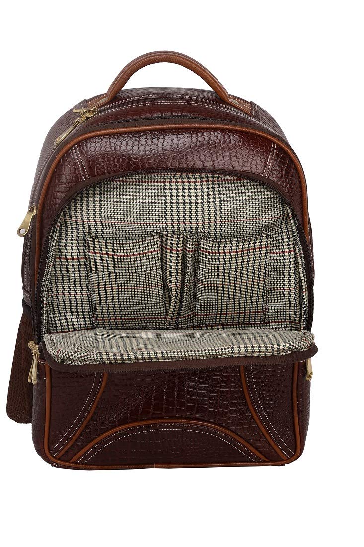 HYATT Leather Accessories 17 Inch Men's and Women's Leather Laptop Offi- image 4