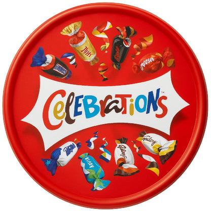 Celebrations Milk Chocolate & Biscuit Bars Sharing Tub 550g