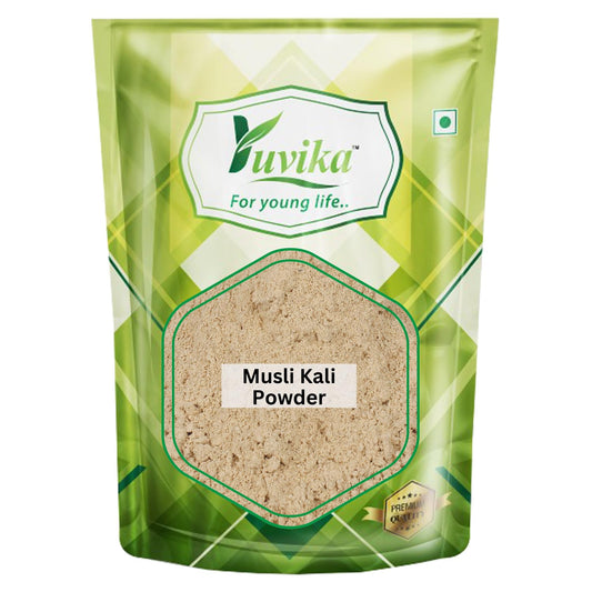 YUVIKA Musli Kali Powder - Curculigo Orchiodes - Black Musli Powder (200 Grams)