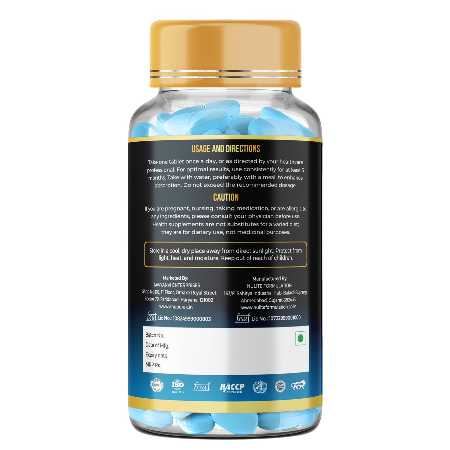 Magnesium Glycinate Tablets 550mg — 100% Pure Chelated Form · No Magnesium Oxide | Supports Sleep, Relaxation & Muscle Function | Non-Laxative · Gentle Daily Formula | 120 Veg Tablets (120 Days)