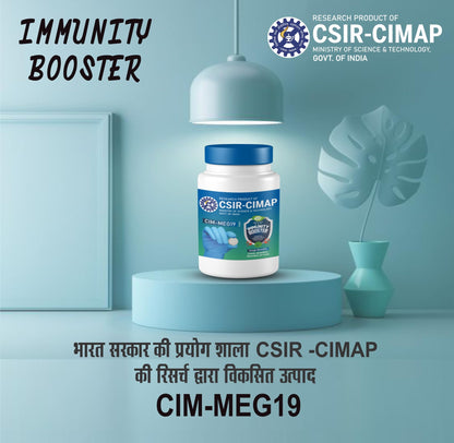 Meghdoot CIM MEG19 Immunity Booster 60 Tablet Certified by CSIR CIMAP -- image 6