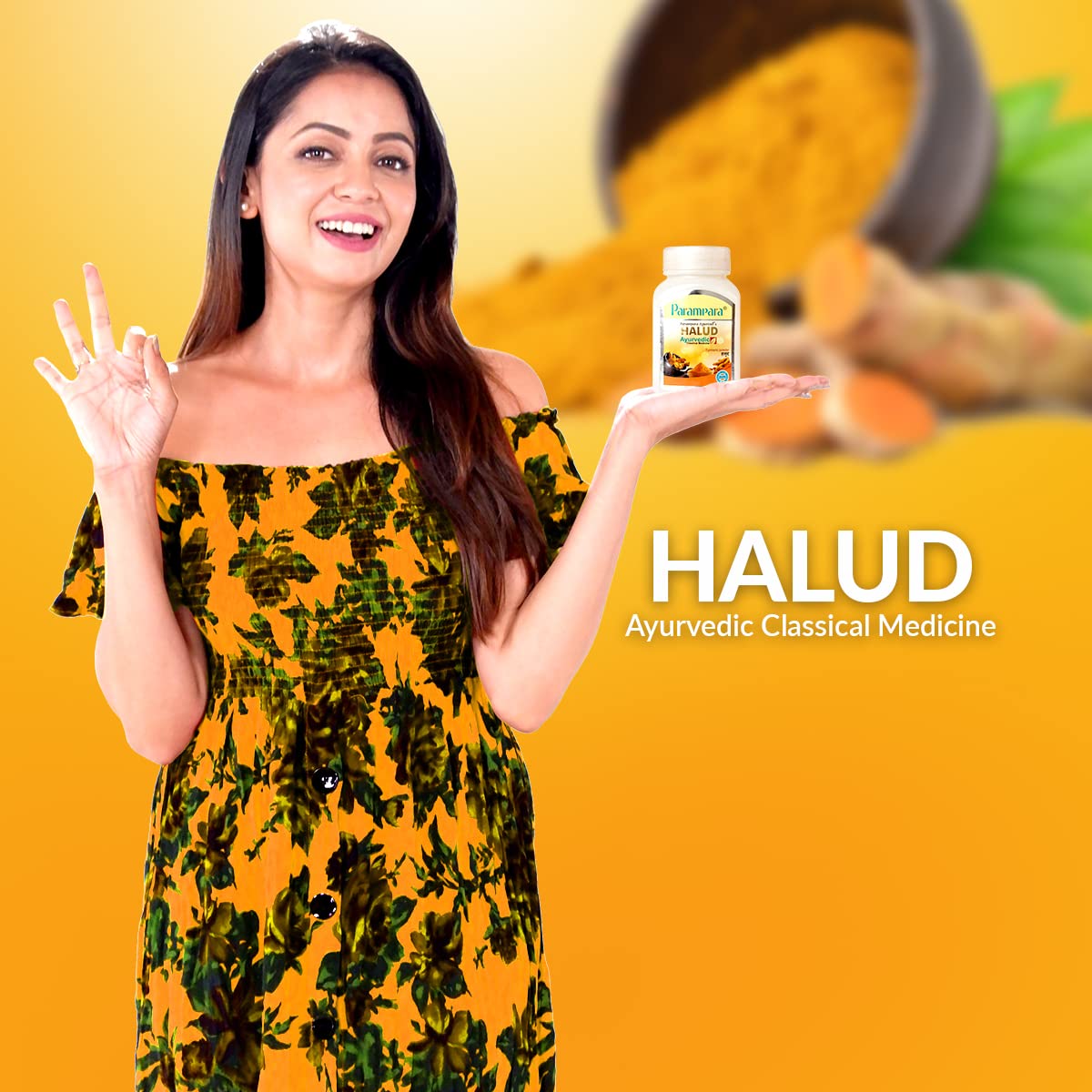 Parampara Ayurved Halud Churna Ayurvedic Natural Wild Turmeric Powder f- image 4