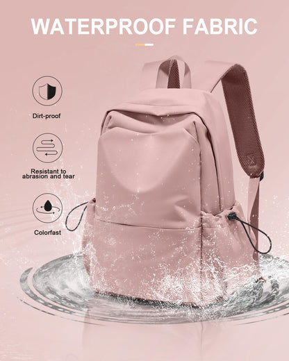 UPPACK Casual Backpack School Backpack, Pink