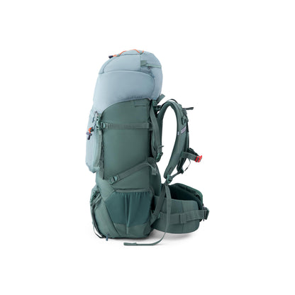 American Tourister Yeti Pro | 60 Ltrs | 2 Compartments | Bottle Pocket | Ergonomic Padded Back Panel & Shoulder Straps | Rucksack | 1 Year International Warranty | Green