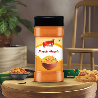 Desire Magical Maggie Masala, 100g - Premium All-Purpose Spice Mix for Noodles, Snacks & Curries | Perfect Blend for Rich, Savory Dishes