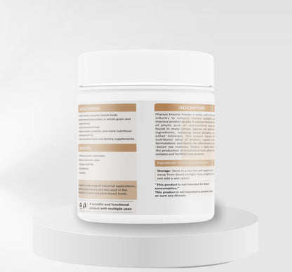 Bioven Ingredients Phytase Enzyme Powder Feed Grade/ Food Grade for Food Processing, Poultry,Swine,Ruminants & Aquaculture,Improved Nutrient Absorption, Enhanced Digestibility & Enhanced Nutritional Value