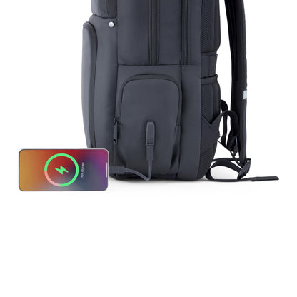 American Tourister Segno 4.0 | 30 Ltrs | 3 Compartments | Bottle Pocket | Ergonomic Padded Back Panel & Shoulder Straps | Laptop Backpack | 1 Year International Warranty | Black