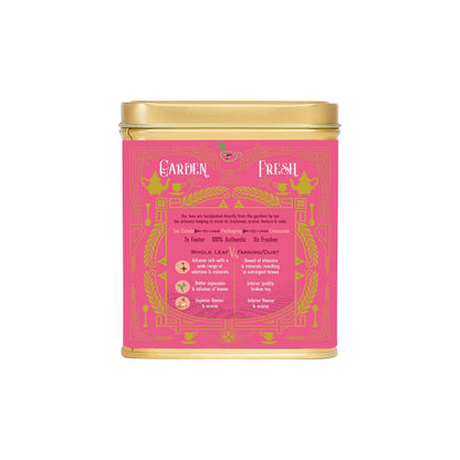 Tifusion Organic White Tea with Rose for Healthy Hair & Glowing Skin With Green World Healthiest Tea Antioxidant Herbal Cooler Tea (100 Gram, 50 Serving Cups)