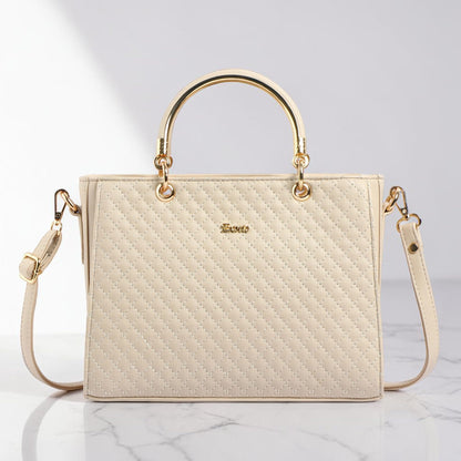 EXOTIC® Studded hand bag for Girl/Women (OFF WHITE)