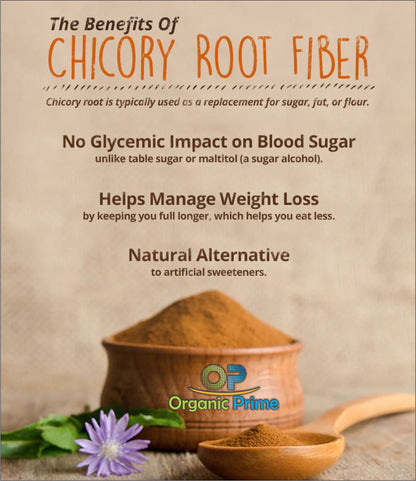 Organic Prime Instant Chicory Powder - 500 GM By Organic Prime