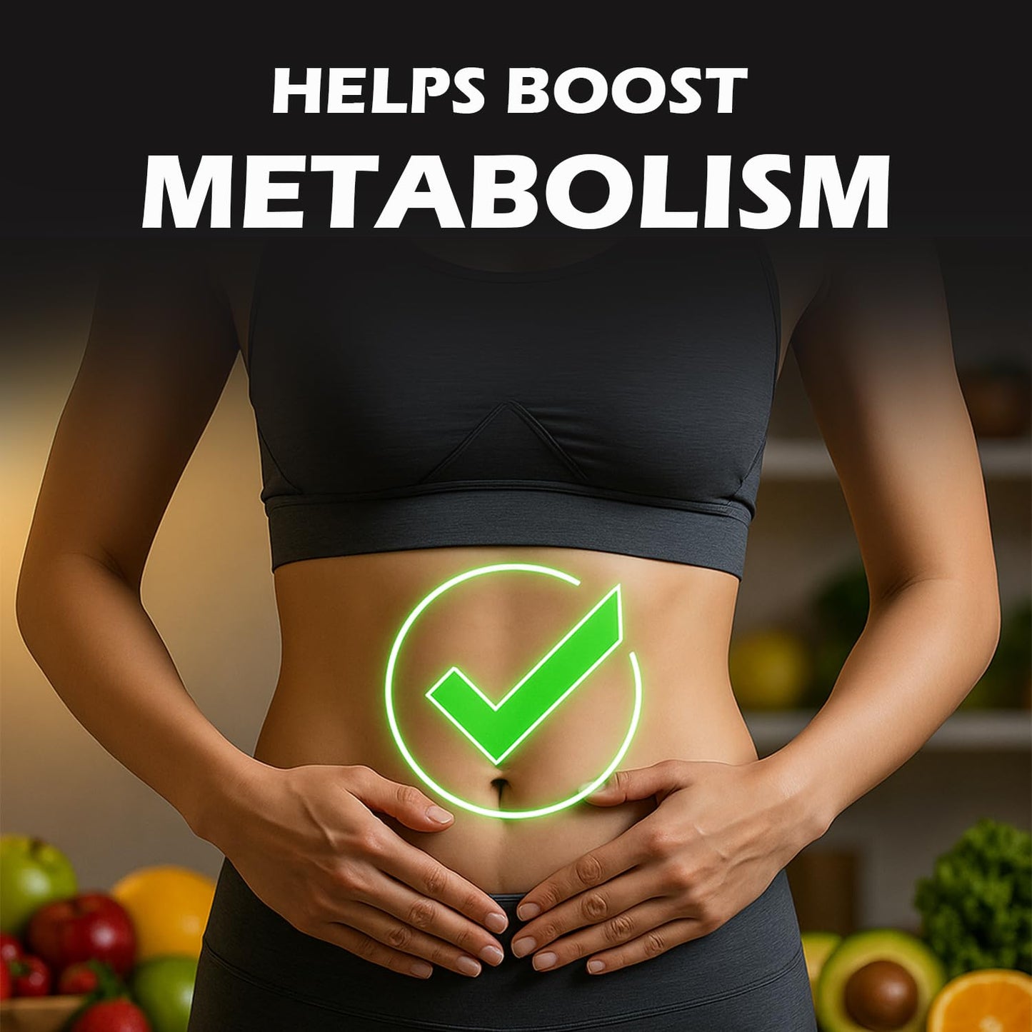 Vedikroots Garcinia Cambogia – Natural Weight Loss & Fat Burner for Belly Fat Control | Supports Appetite Control, Metabolism Boost | Herbal Supplement | 60 Capsules