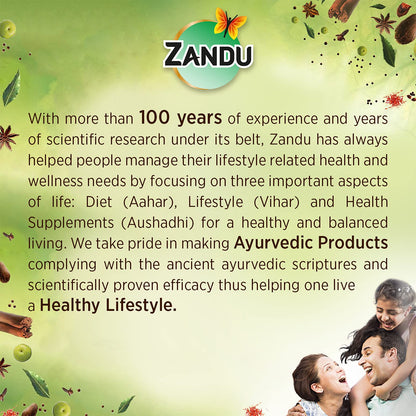 ZANDU KESARI JIVAN Fit for Diabetic, Ayurvedic Immunity Booster for Adu- image 3