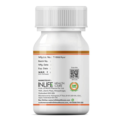 INLIFE Flaxseed Oil Omega 3 6 9 Supplement, Extra Virgin Cold Pressed 500 mg - 60 Vegetarian Capsules (Pack of 2)