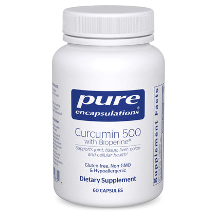 Pure Encapsulations Curcumin 500 with Bioperine® 60 caps