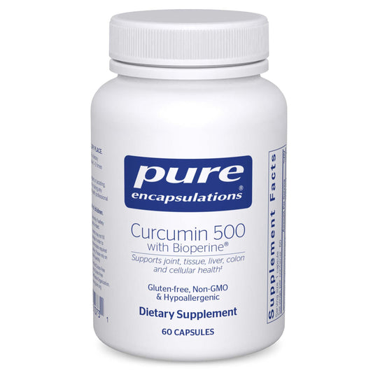 Pure Encapsulations Curcumin 500 with Bioperine® 60 caps