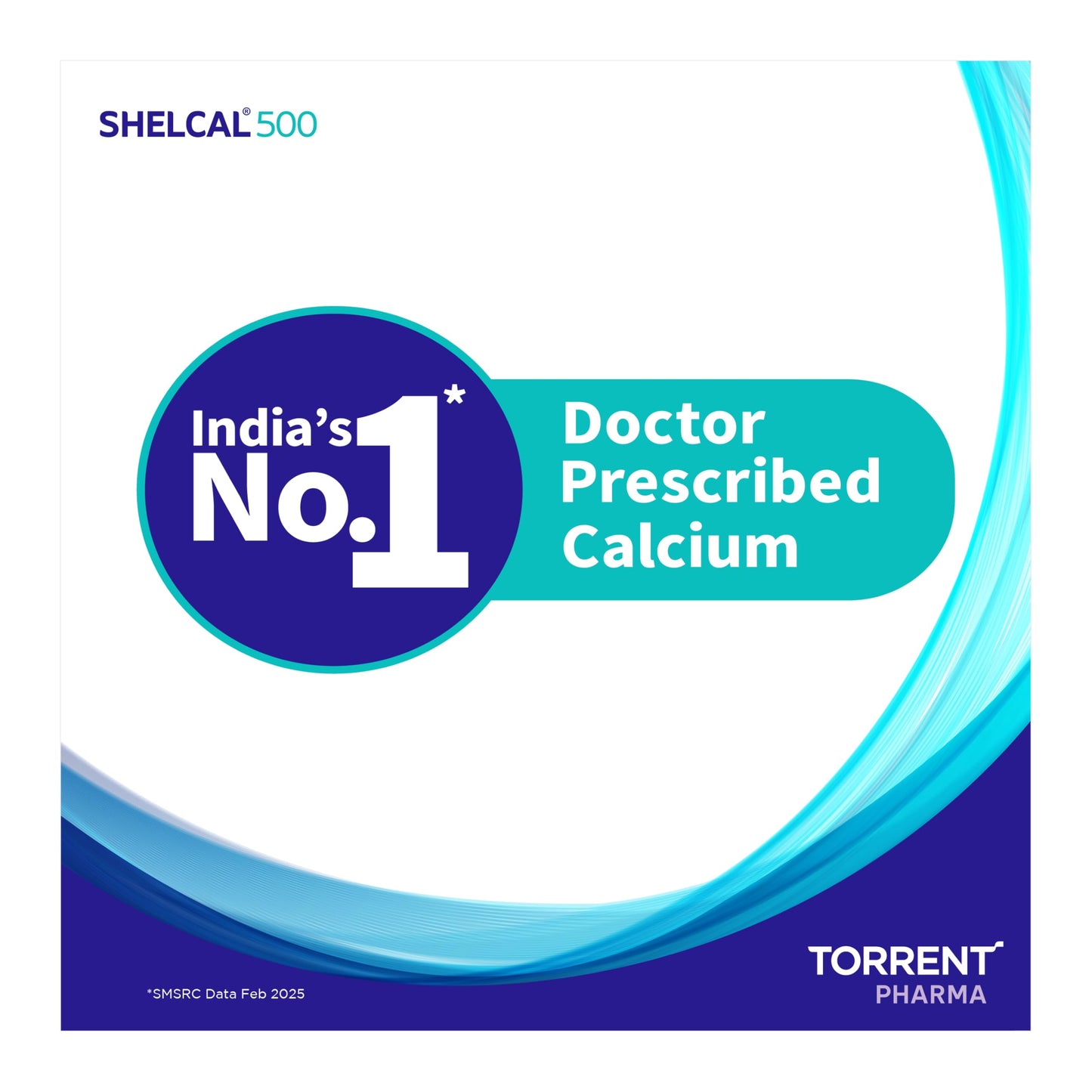 Shelcal 500 calcium with Vitamin D3 (30 tablets) | For Healthy and Strong Bone, Joint & Muscles | India's No. 1 Doctor's Prescribed calcium Supplement - By Torrent Pharma