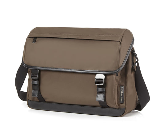 Samsonite Red Ellewood Messenger Bag 26 Cms Brown Nylon Premium Messenger & Slin
