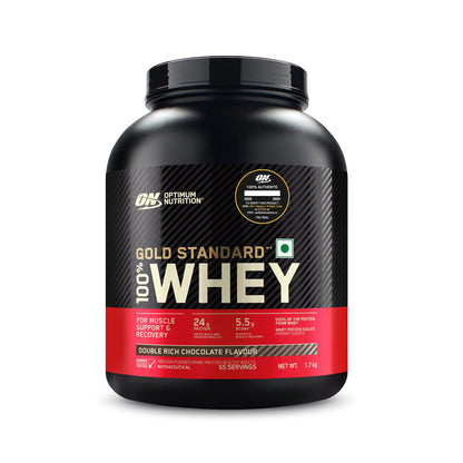 Optimum Nutrition (ON) Gold Standard 100% Whey Protein Powder 1.7 Kg (Double Ric