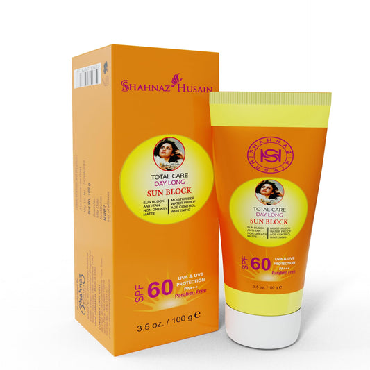 Shahnaz Husain Nano Sun Block Sun Protective Cream SPF 60, 100g