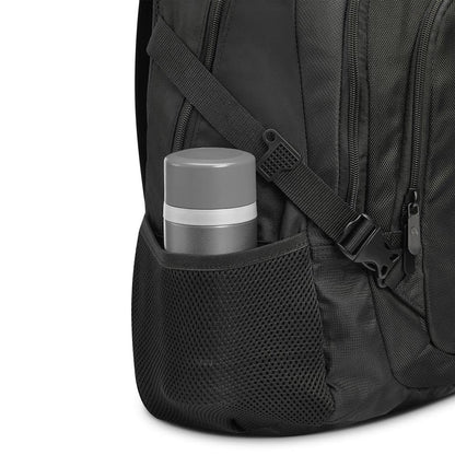 Delsey Paris Black Laptop Backpack For Men And Women (Element) 15.6 Inch