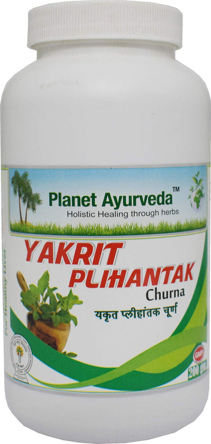 Planet Ayurveda Liver Care Pack - Yakrit Plihantak Churna | Indian Echi- image 2