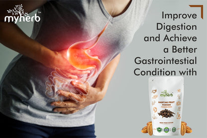 MYHERB 100% Natural Organic Haritaki Powder || 227 Gm/0.5 Lbs || Termin- image 6