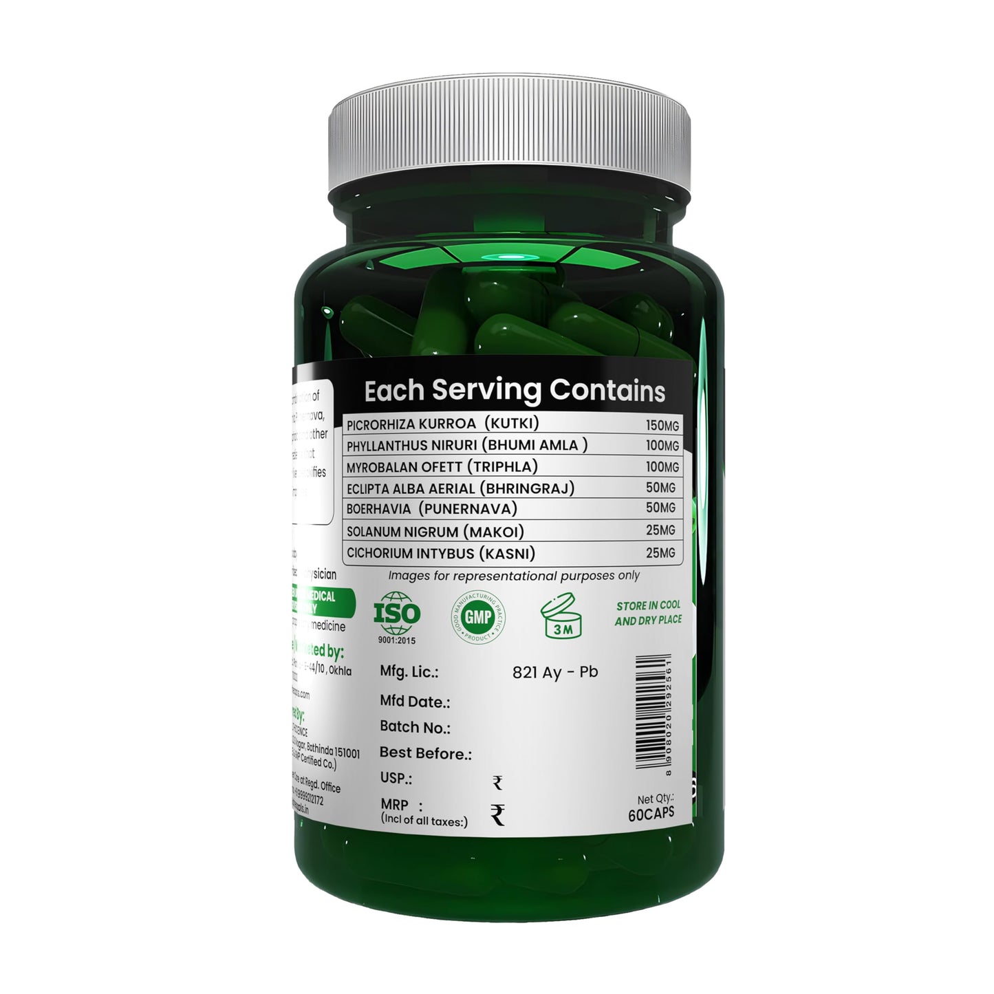 Sheopal's Liver X – Ayurvedic Liver Detox Supplement with Kutki – Suppo- image 6