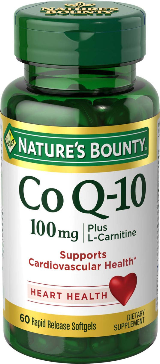 Nature'S Bounty Q - Sorb Co Q-10-100 mg - 60 Softgels