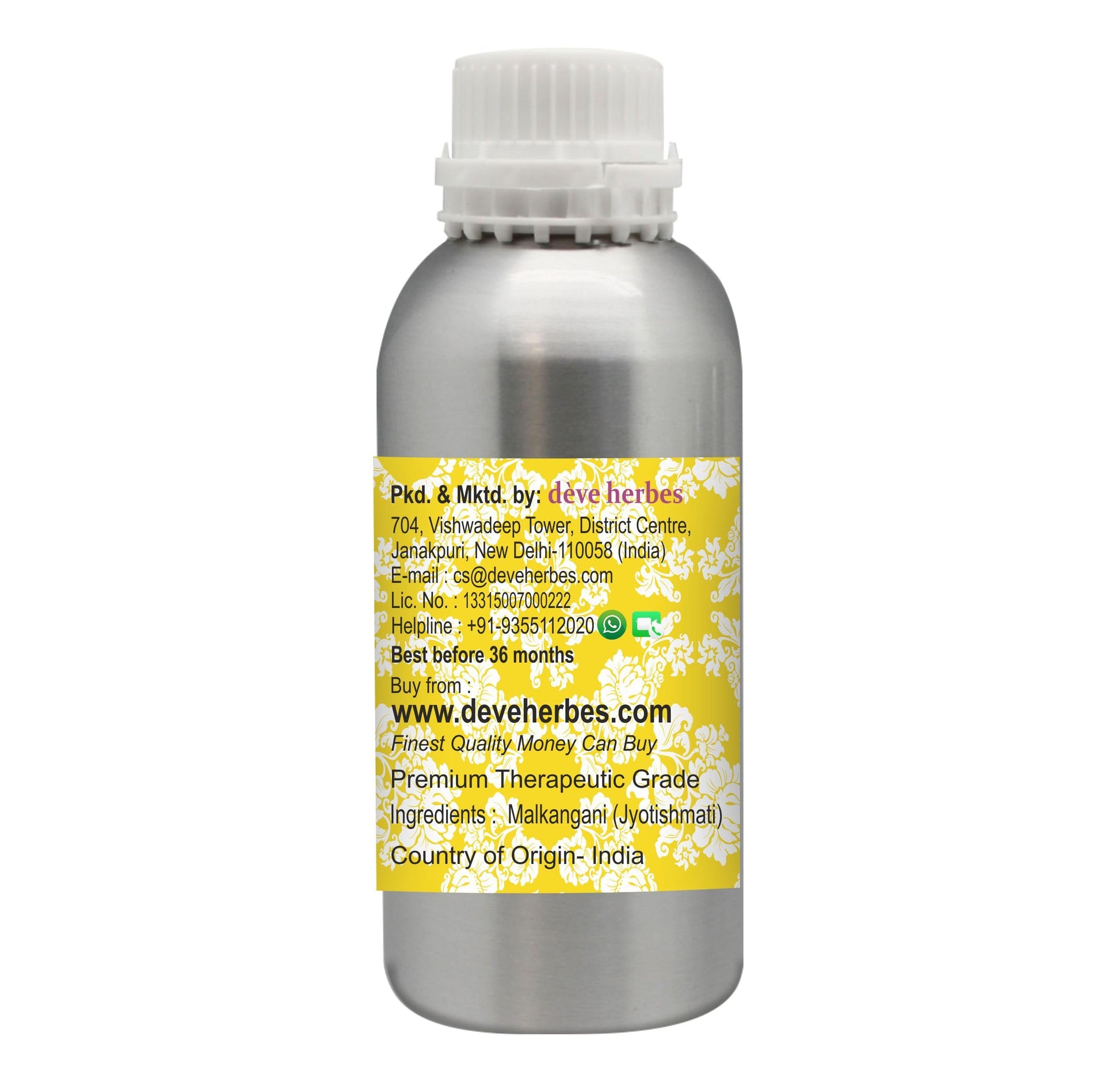 Deve Herbes Pure Malkangani (Malkangani/Jyotishmati) Oil (Celastrus pan- image 6