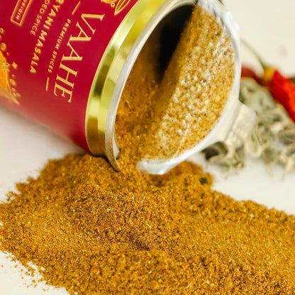VAAHE Premium Biryani Masala | 17+ Natural Spices | Freshly Ground and Packed | 100% Pure and Natural | Single Origin | Premium Tin Box (70 gm)