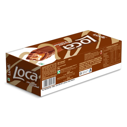 LuvIt. Loca Chocolate Caramel Bar With Nougat Bars (900g)