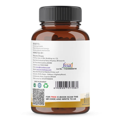 Dr. Patkar’s – Cow Colostrum 500 mg – Immune & Gut Health Supplement – High-Potency Colostrum Formula – Natural – 60 Vegetarian Capsules