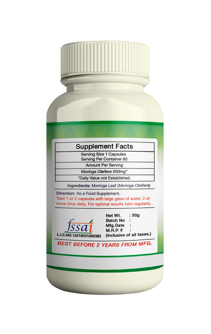 ERBZENERG®Moringa- 60 Capsules