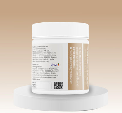 Bioven Ingredients Ferrous Fumarate Powder Food-Grade | Premium Mineral | Nutritional Enhancer & Fortification Agent for Bakery, Beverages, Cereals, Dairy & Processed Foods | 125 g