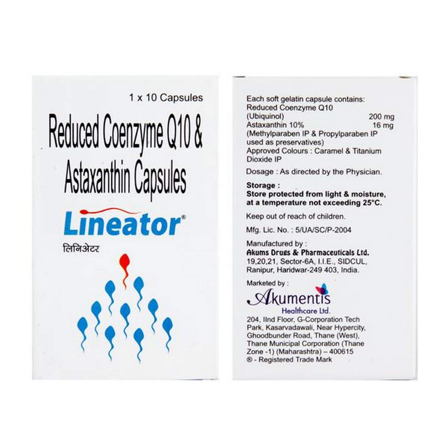 Lineator - Strip of 10 Capsules