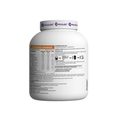 ProQuest Whey Protein Powder, kesar pista 2 kg / 4.4 Lbs (55 Servings) | 24g Protein per Scoop | Lab Tested | With Probiotics & Digezyme® | Perfect for pre-workout, post-workout or intra-workout supplement, supporting muscle recovery & performance