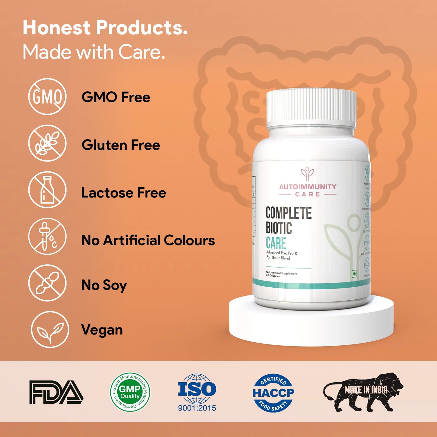 Autoimmunity care Complete Biotic Care | 3-in-1 Prebiotic, Probiotic &- image 9