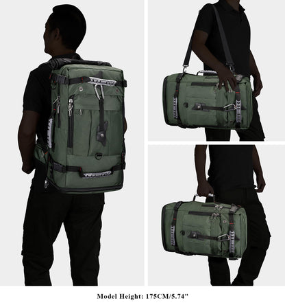 WITZMAN Travel Backpack for Men Convertible Carry On Luggage Backpack f- image 8