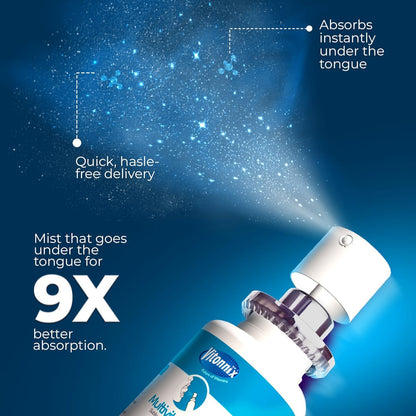 Vitonnix Multivitamin Sublingual Oral Spray Supplement for Men & Women | Under the Tongue | Vitamin B12, Vitamin C, Vitamin D, Zinc & Selenium | Boosts Energy, Immunity & Overall Health | 20ml