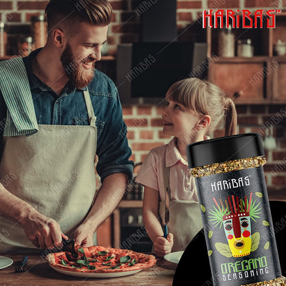 HARIBAS Dry Oregano Flakes Seasonings 100grms, Aromatic Spicy Dried Pizza Pasta Seasoning
