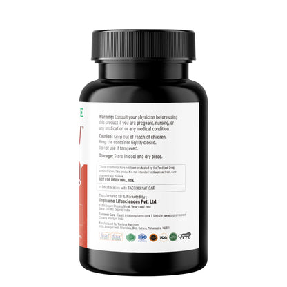 Onpharno TUDCA Liver Supplement | Liver & Gallbladder Support | Enhances Detoxification, Promotes Healthy Bile Flow & Digestion | 500mg – 30 Vegan Capsules