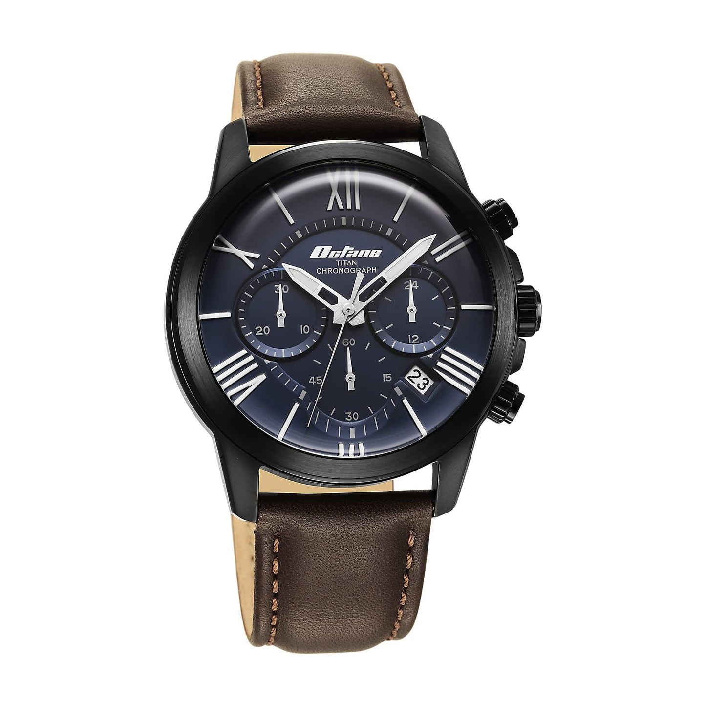 Titan Analog Blue Dial Men's Watch-90152NL01- image 5