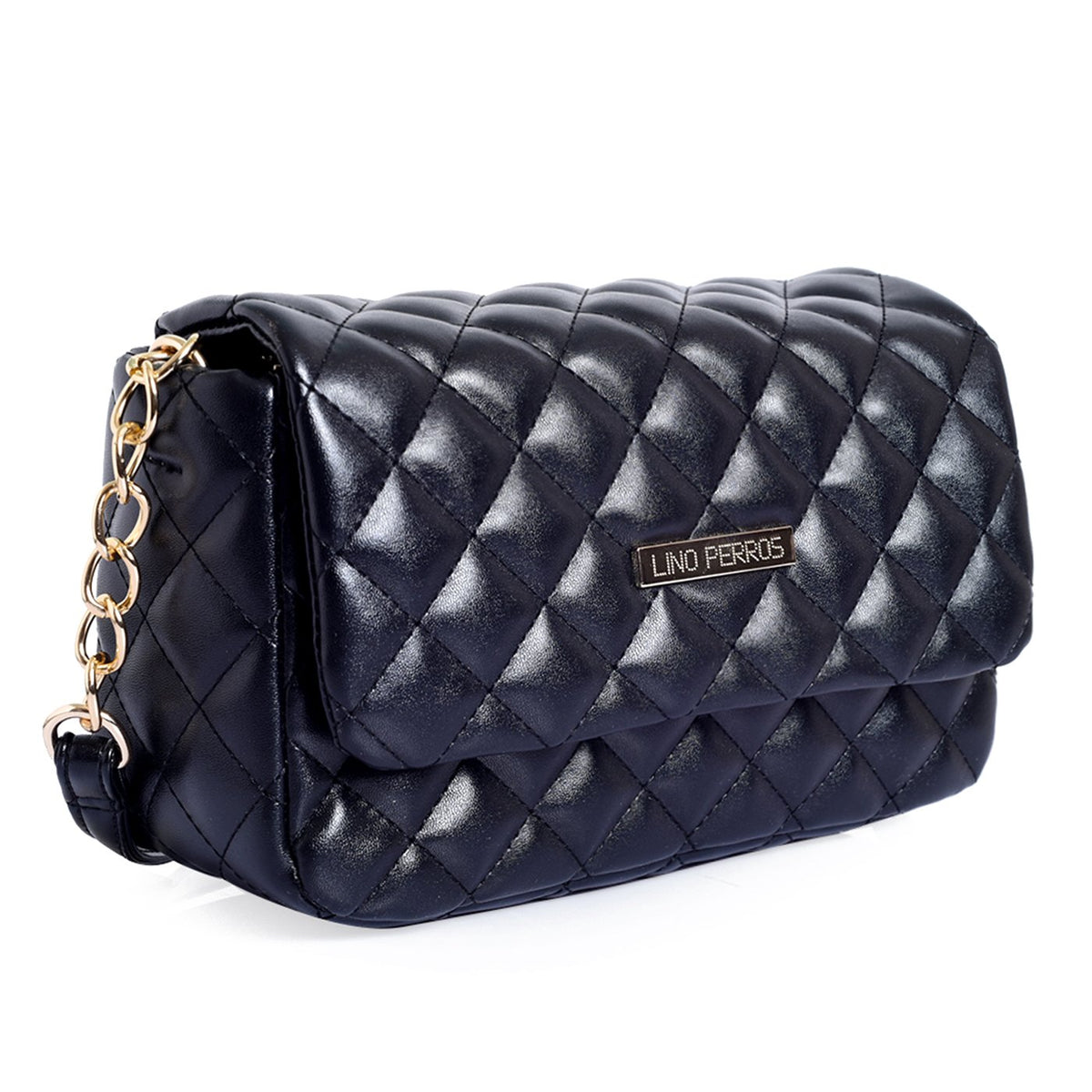 Lino Perros Women'S Red Sling Bag (Black)